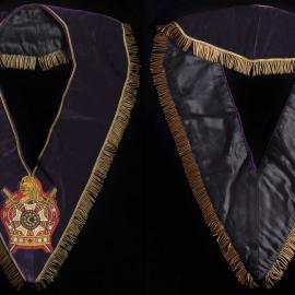 Collar, Chapter, De Molay Fraternity (used only since 1949)