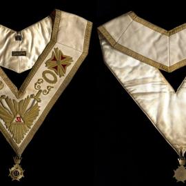 Masonic collar, 31st degree, E.J., [Knights Templar]