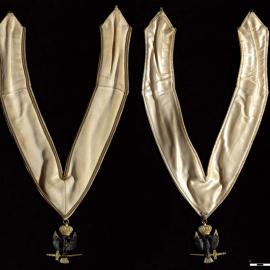 Masonic regalia, two-headed eagle pendant