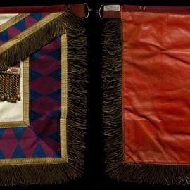 Masonic apron, District Grand Chapter of NSW, S.C.