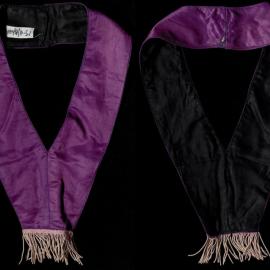 Ancient Independent Order of Odd Fellows, plain purple sash
