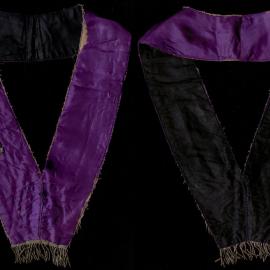 Ancient Independent Order of Odd Fellows, purple sash, G