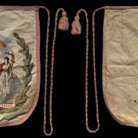 Apron, GUOOF, pink trim