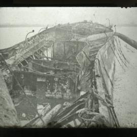 "Itata" remains, Newcastle, NSW, 12 January 1906