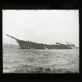 "Itata" remains, Newcastle, NSW, 12 January 1906