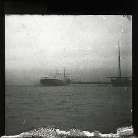 "Itata" fire, Newcastle, NSW, 12 January 1906