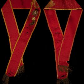 Independent Order of Odd Fellows Manchester Unity, red sash