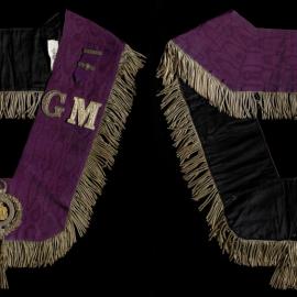 Independent Order of Odd Fellows Manchester Unity, purple collar