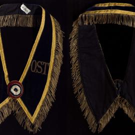 Order of Sons of Temperance collar, E.C., with rosette