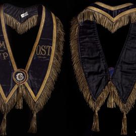 Order of Sons of Temperance collar P.M., W.P.
