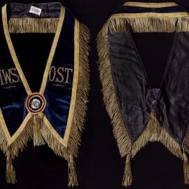 Order of the Sons of Temperance collar, M.W.S.