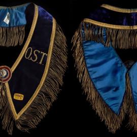 Order of the Sons of Temperance, General Secretarys collar with pin