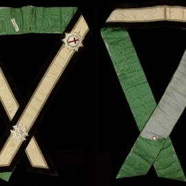 Sash, for the Order of the Eastern Star, USA