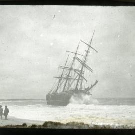 "SS Durisdeer", Stockton Beach, NSW, 1895