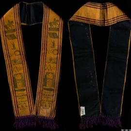 Collar, Officer, Loyal Orange Institution of NSW, L No. 62, Oura, NSW.