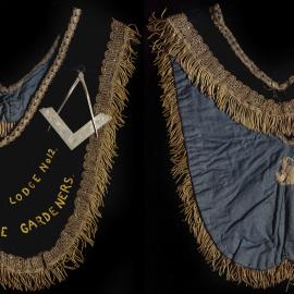 Collar, Snowdrop Lodge No. 12, Free Gardeners, with square and compass