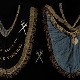 Collar, Snowdrop Lodge No. 12, Free Gardeners, with swords