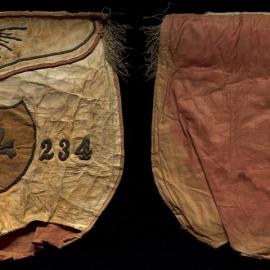 Apron, Lodge No. 234, skull and crossbones, USA