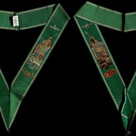 Green collar, Loyal Order of Ancient Shepherds, W.M.