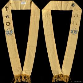 Yellow sash, D.C.R.