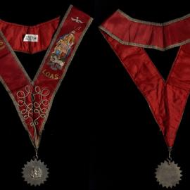 Red collar, Loyal Order of Ancient Shepherds, P.P.C.S.