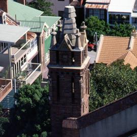 Tower, Architectural Detail on Christchurch Cathedral, Newcastle, NSW