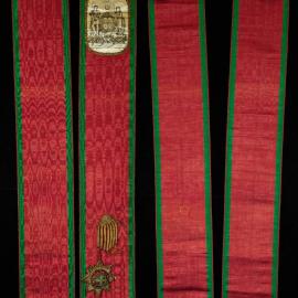 Red sash, [Loyal Order Ancient Shepherds]