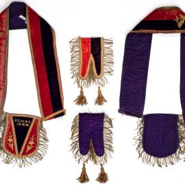 Sash, Improved Order of Red Men, G.C. of M.D.
