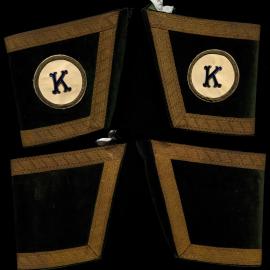 Masonic cuffs, Royal Antediluvian Order of Buffaloes, M F Stapleton