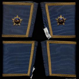 Masonic cuffs, Royal Antediluvian Order of Buffaloes, C.M. 