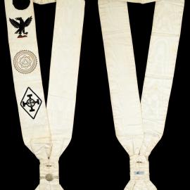 Red Cross of Constantine, white commander sash