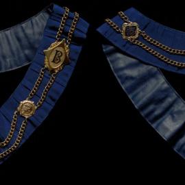 Collar chain, 'Alderman of Benevolence', R A O Buffaloes, (GLE)
