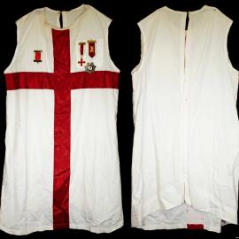 Knights Templar, white tunic, St. Andrews Lodge Gippsland No. 422