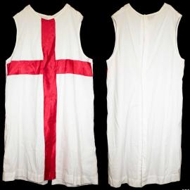 Knights Templar tunic, red cross