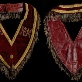 Red collar, Royal Antediluvian Order of Buffaloes, K.O.M.