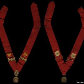 Red collarette, Royal Antediluvian Order of Buffaloes, G L E