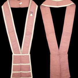 Sash, Independent Order of Oddfellows, pink