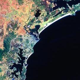Satellite image, Newcastle Region, NSW
