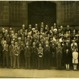 Members of the Irish National Foresters Catholic Benefit Society, [1938-39]