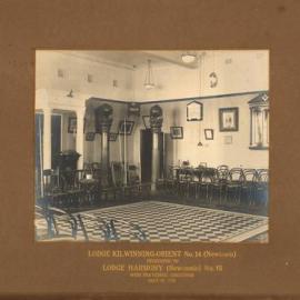 Interior of Lodge Kilwinning - Orient, Newtown, NSW