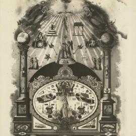 Masonic print "Light and Truth"
