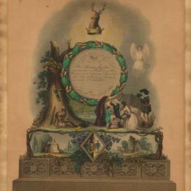 Certificate, Thomas Gaylor, Member,Widows and Orphans Fund, AOF 1861