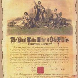 Grand United Order of Odd Fellows, Sub Committee of Management, Qld, 1875