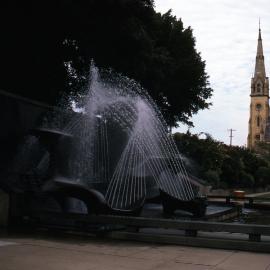 Captain Cook Bicentennial Fountain, Civic Park, Newcastle, NSW