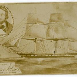 Signature of James Johnson, sole survivor of the Dunbar