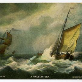 A Gale at Sea