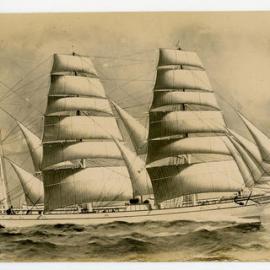 Tall Ship Postcard
