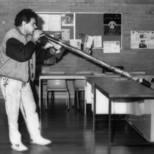 Barry Thorne speaks at Aboriginal Education National Conference, at the University of Newcastle, 1986
