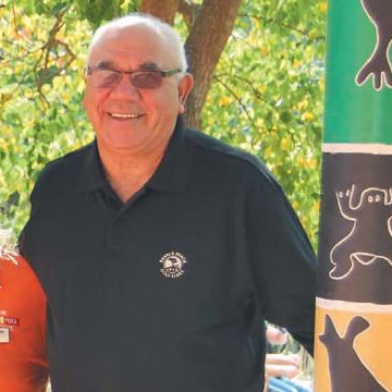 Professor Bob Morgan speaks at Aboriginal Education National Conference, 1986