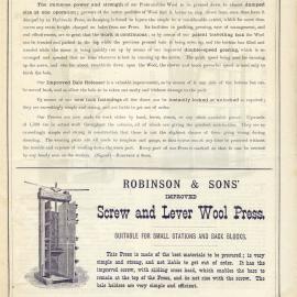 F. Lassetter and Co., George Street, Sydney wool press catalogue - Page 03